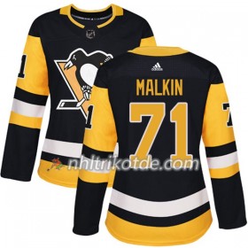 Pittsburgh Penguins Trikot Evgeni Malkin 71 Adidas 2017-2018 Schwarz Authentic - Dame